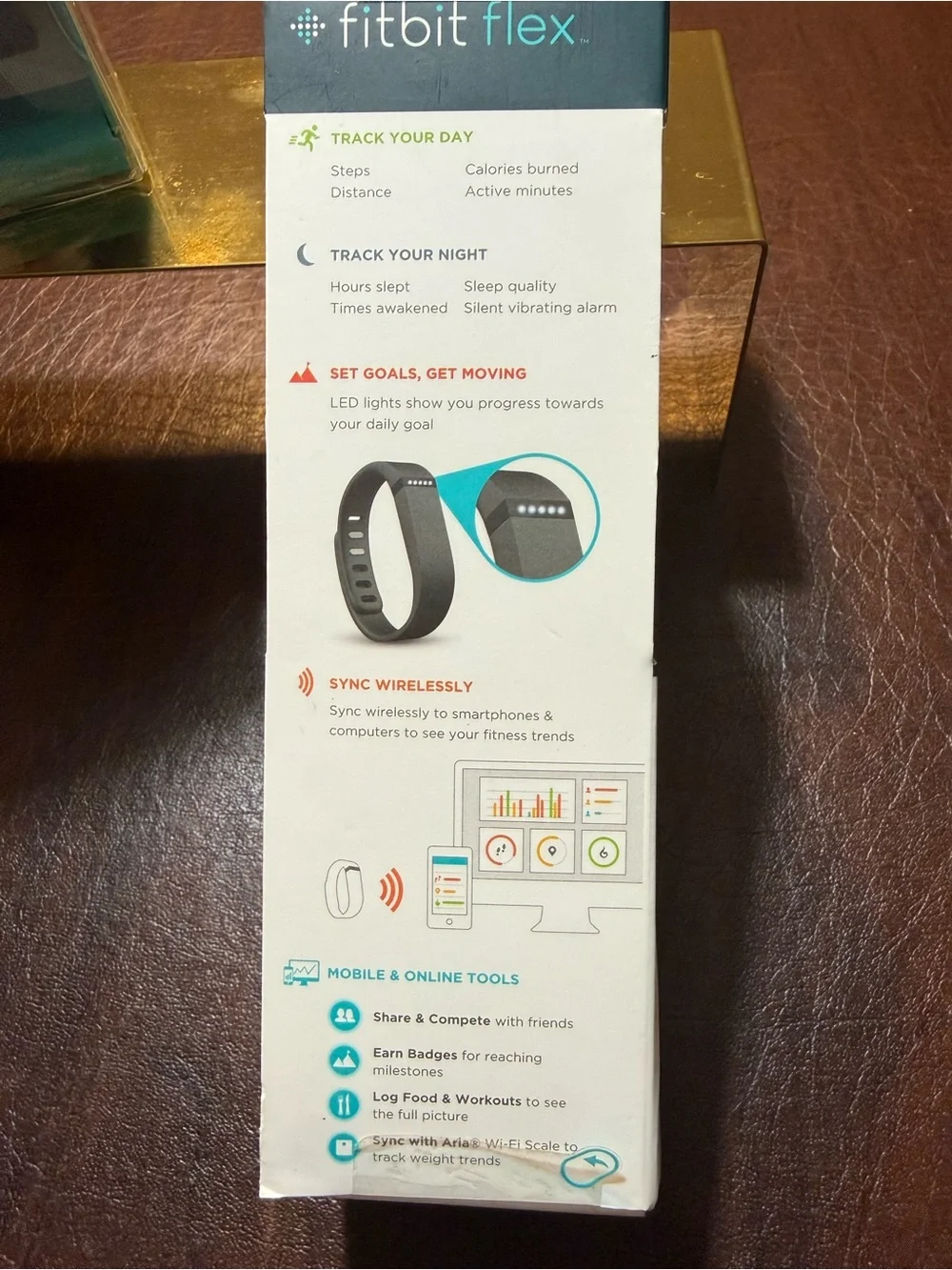 Fitbit flex Wireless activity tracker pink with three pack accessory bands